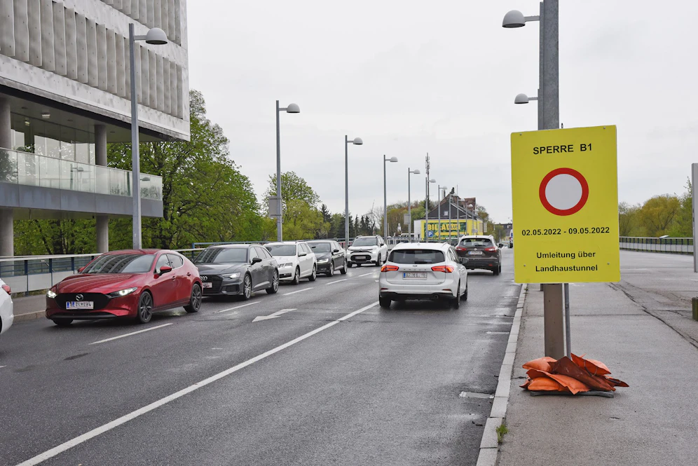 Die Traisenbrücke wird eine Woche lang gesperrt.