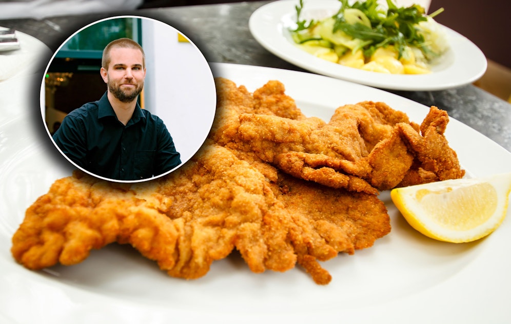 Stuwer-Chef Roland Soyka musste sein Schnitzel bereits einen Euro teurer machen.