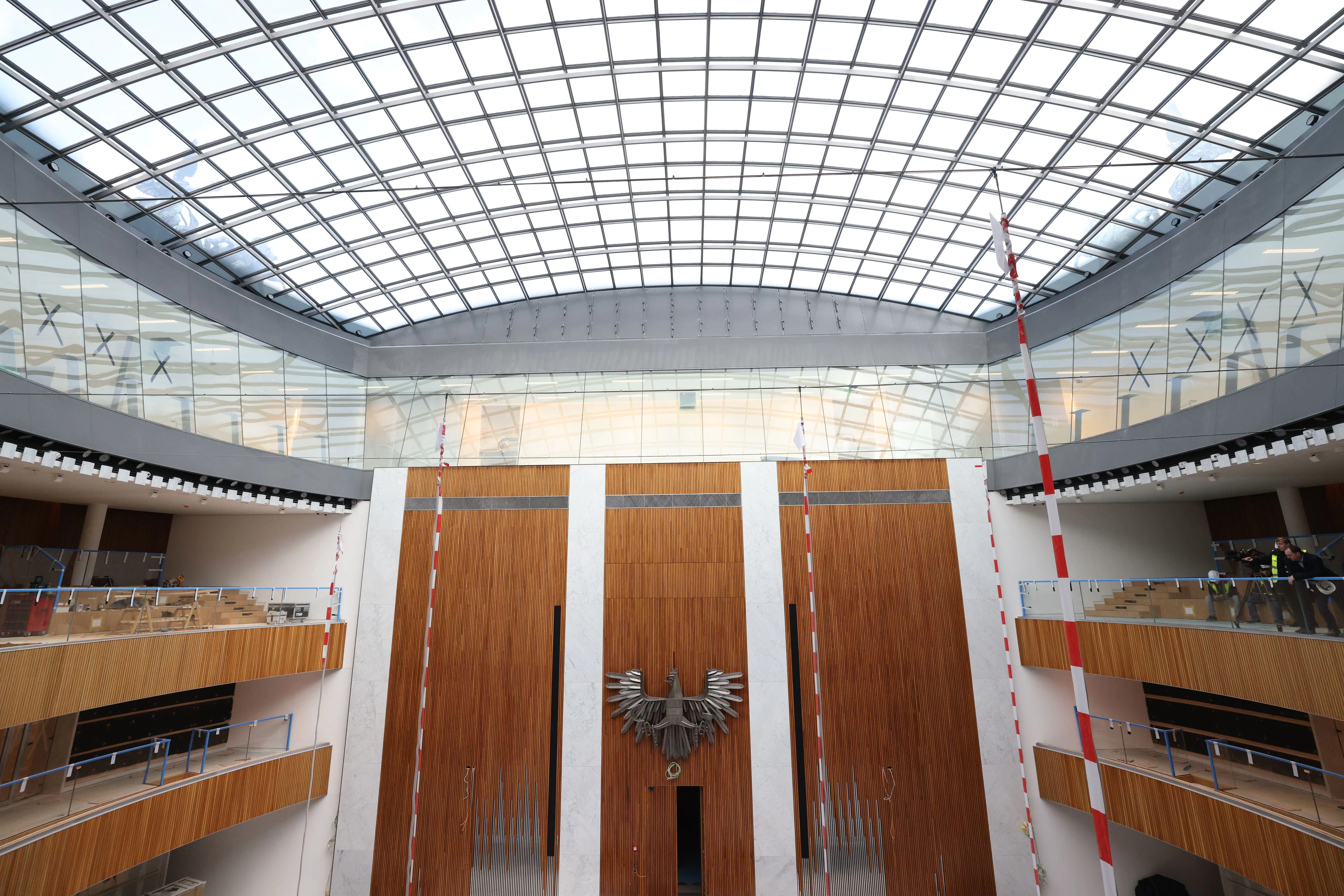 Umbau im Parlament