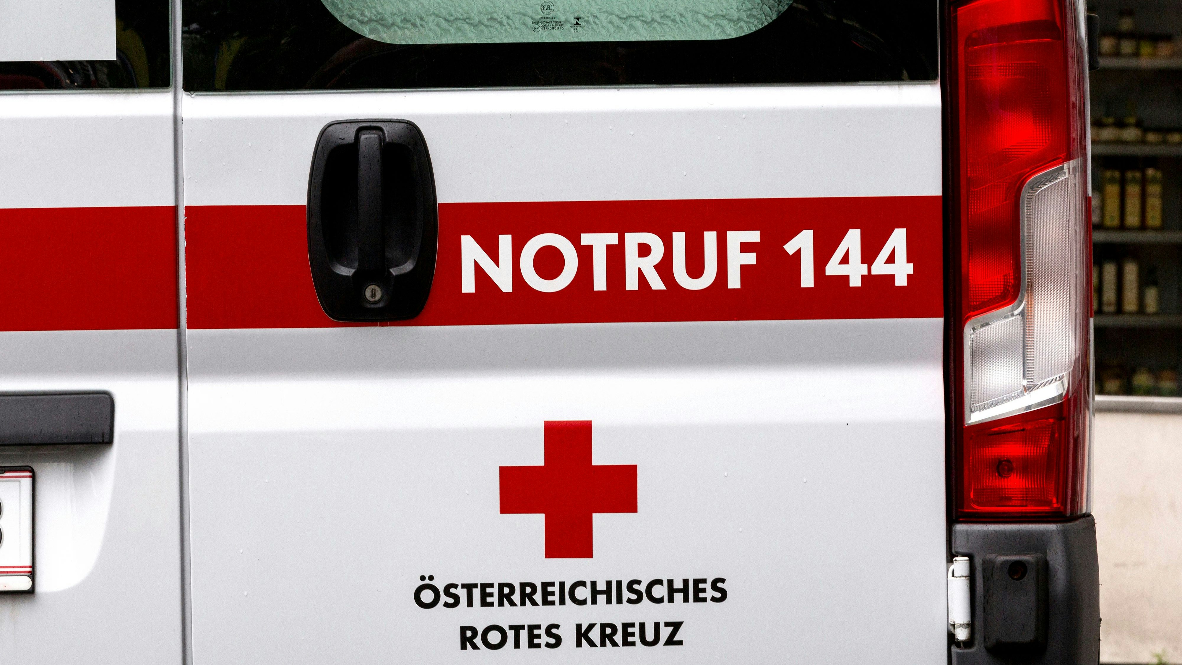 Rettungsauto des Österreichischen Roten Kreuzes in Vorarlberg. (Symbolbild)