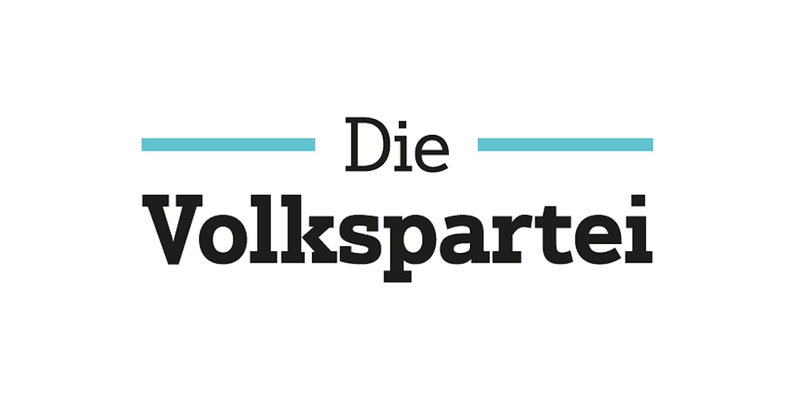 So wird das Logo der ÖVP am 14. Mai aussehen.