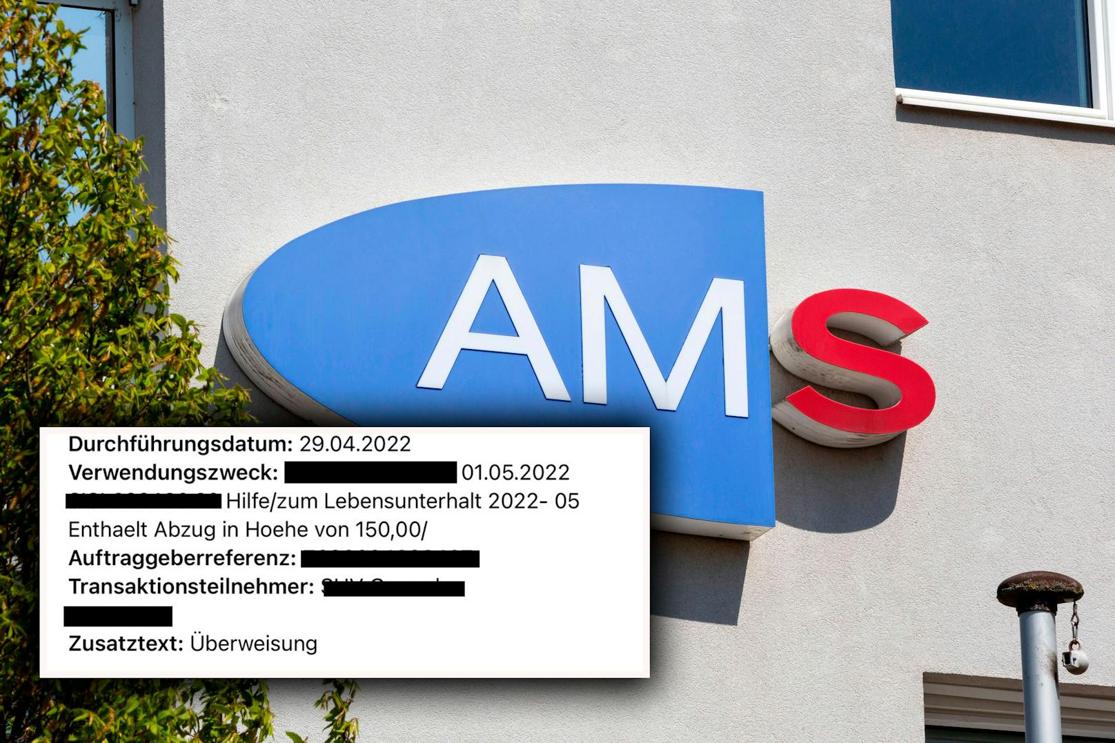Einem Oberösterreicher wurde der AMS-Bonus in Höhe von 150 Euro wieder vom Konto abgebucht.