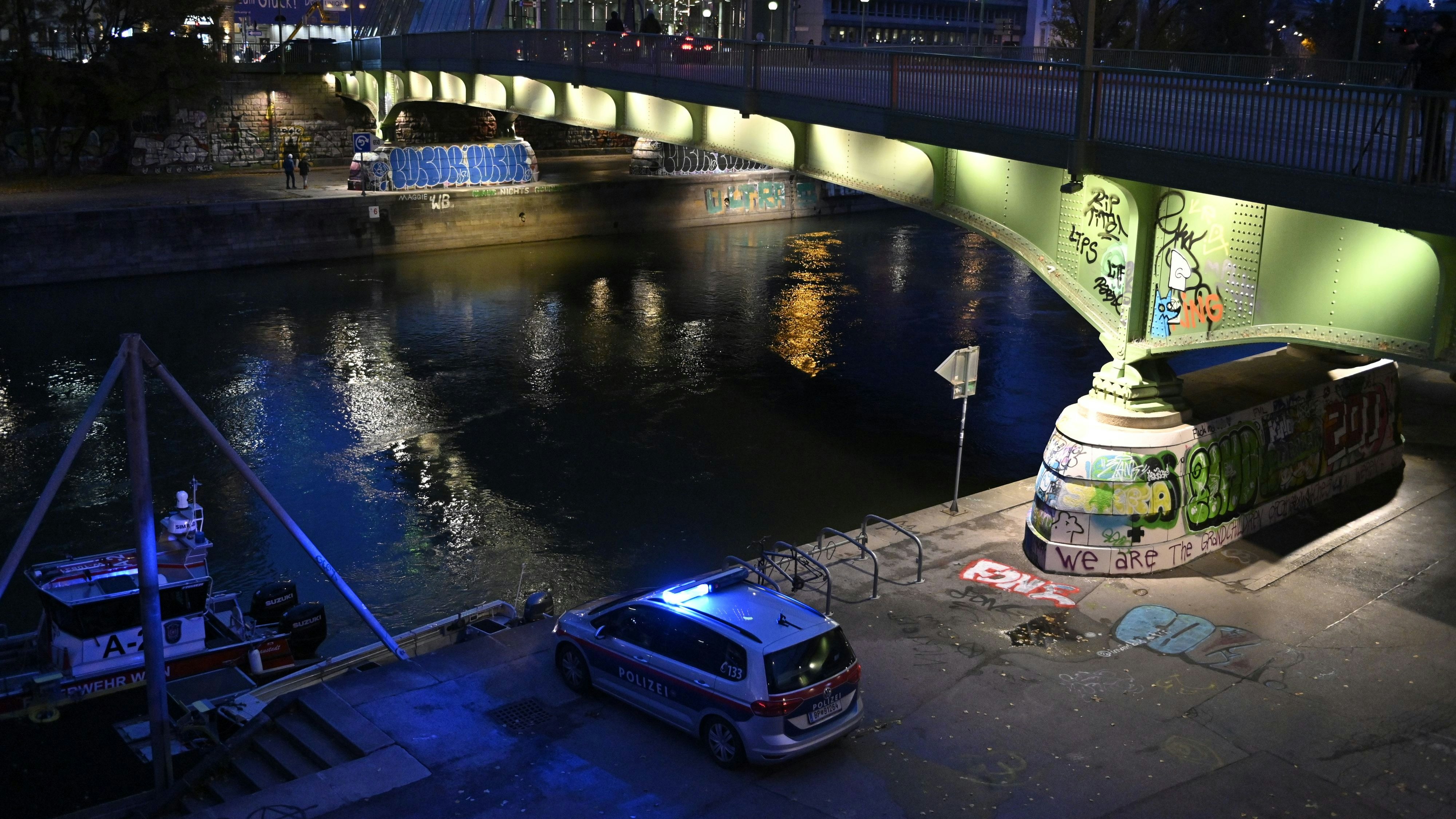 Der Vorfall ereignete sich am Wiener Donaukanal.