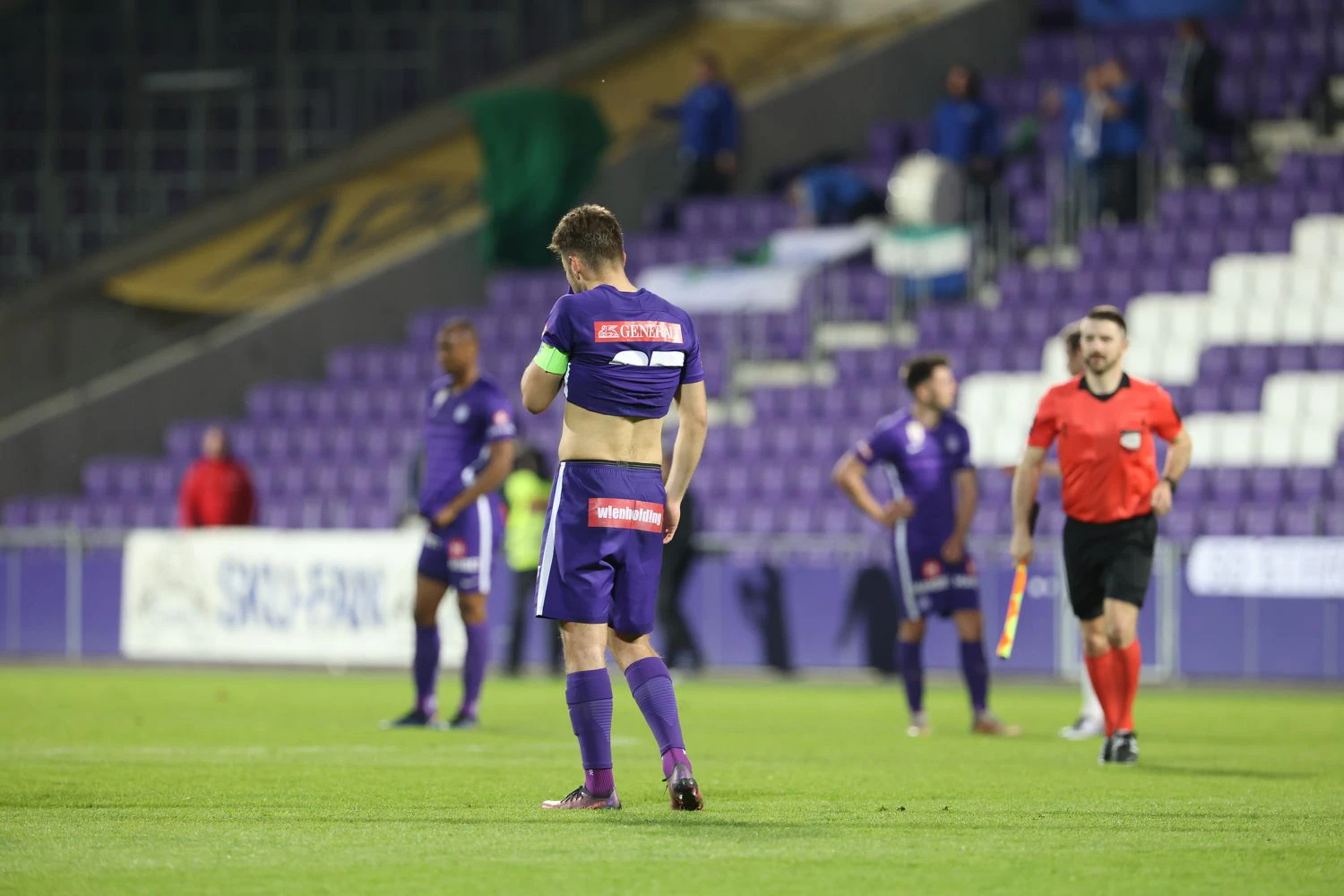 Die Young Violets der Wiener Austria kamen mit 0:5 unter die Räder. 