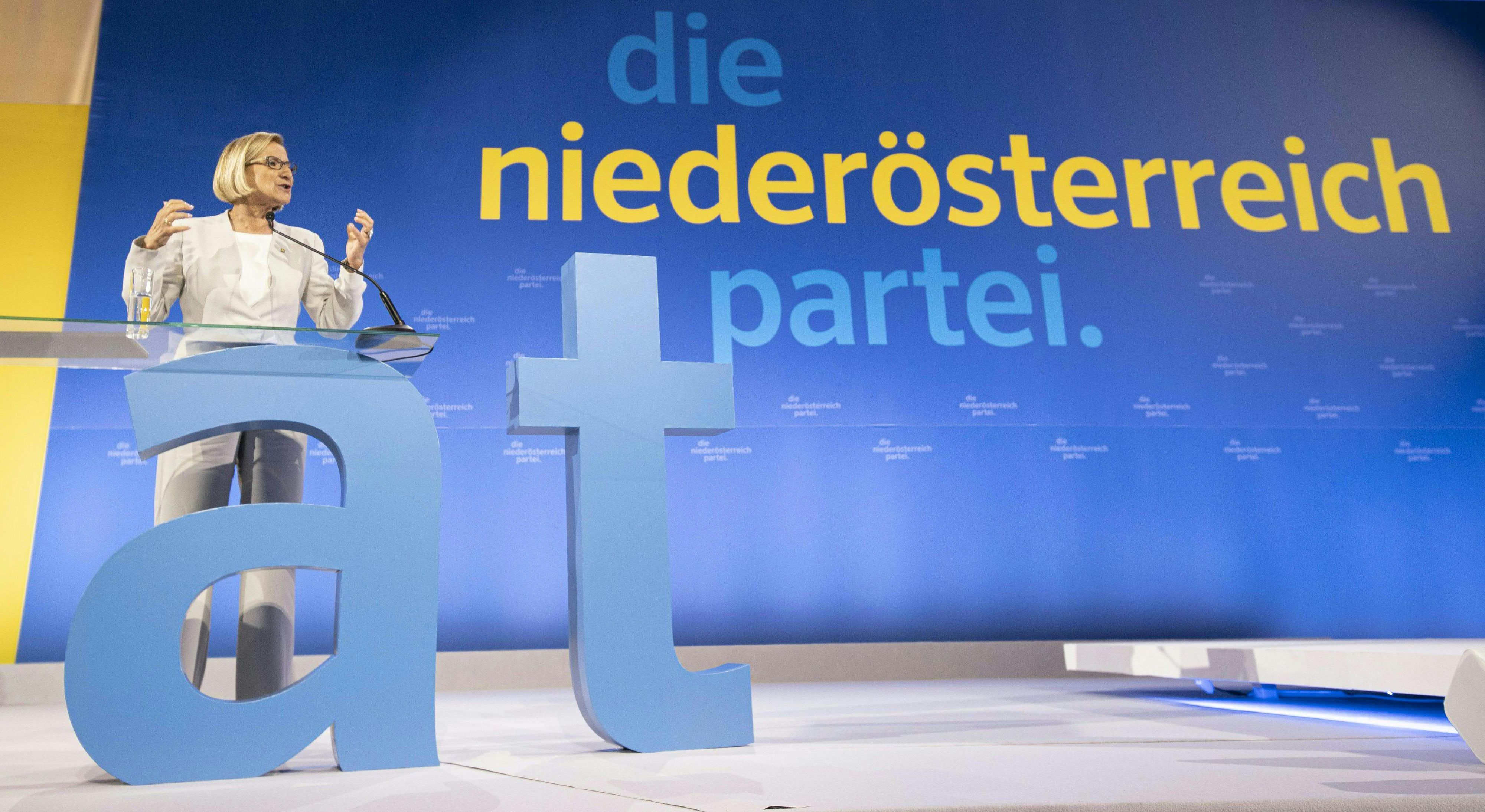 Johanna Mikl-Leitner wurde mit überwältigender Mehrheit in ihrem Amt bestätigt. 