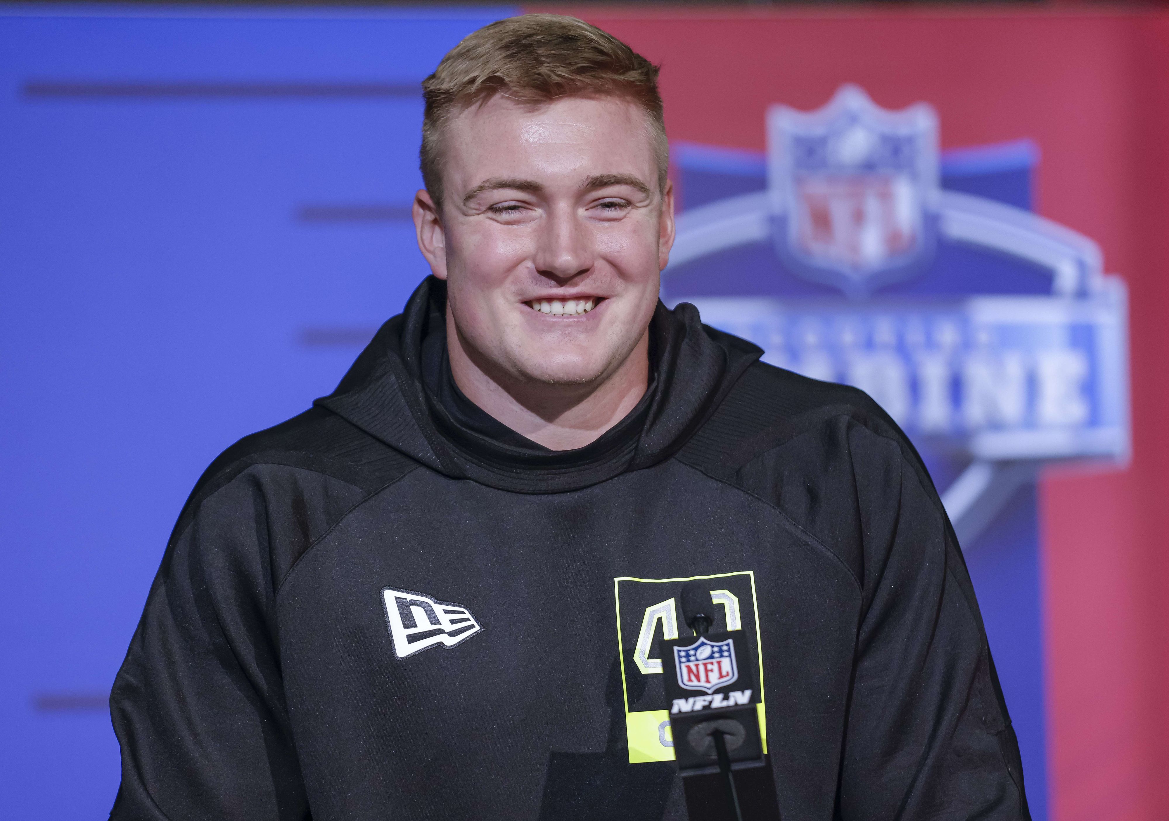 Bernhard Raimann wurde von den Colts ausgewählt