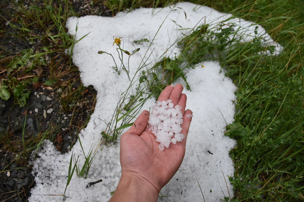 Unwetter mit Starkregen und Hagel  werden erwartet. (Symbolbild)