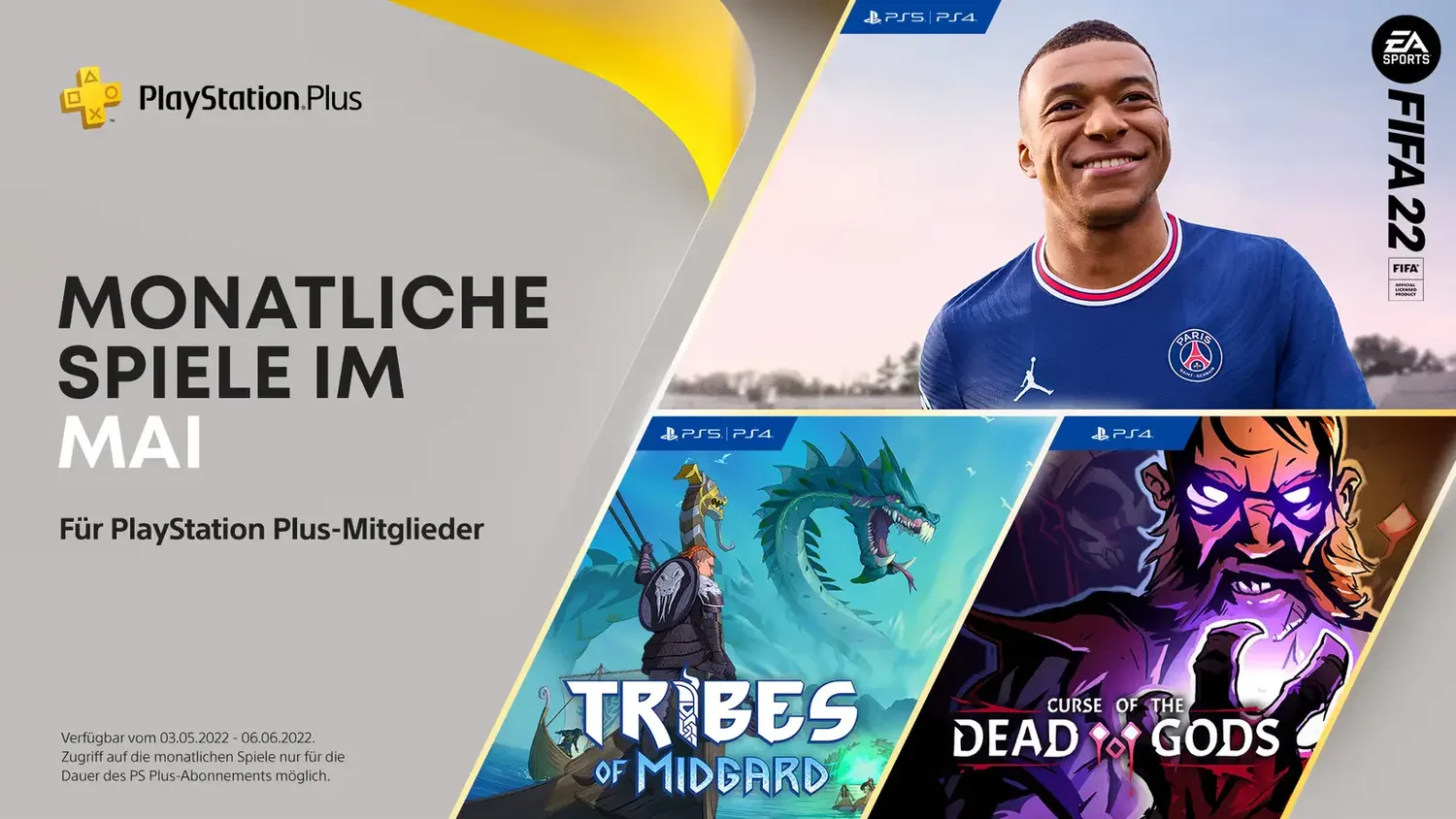 Die PlayStation Plus-Titel im Mai für PS4 und PS5.