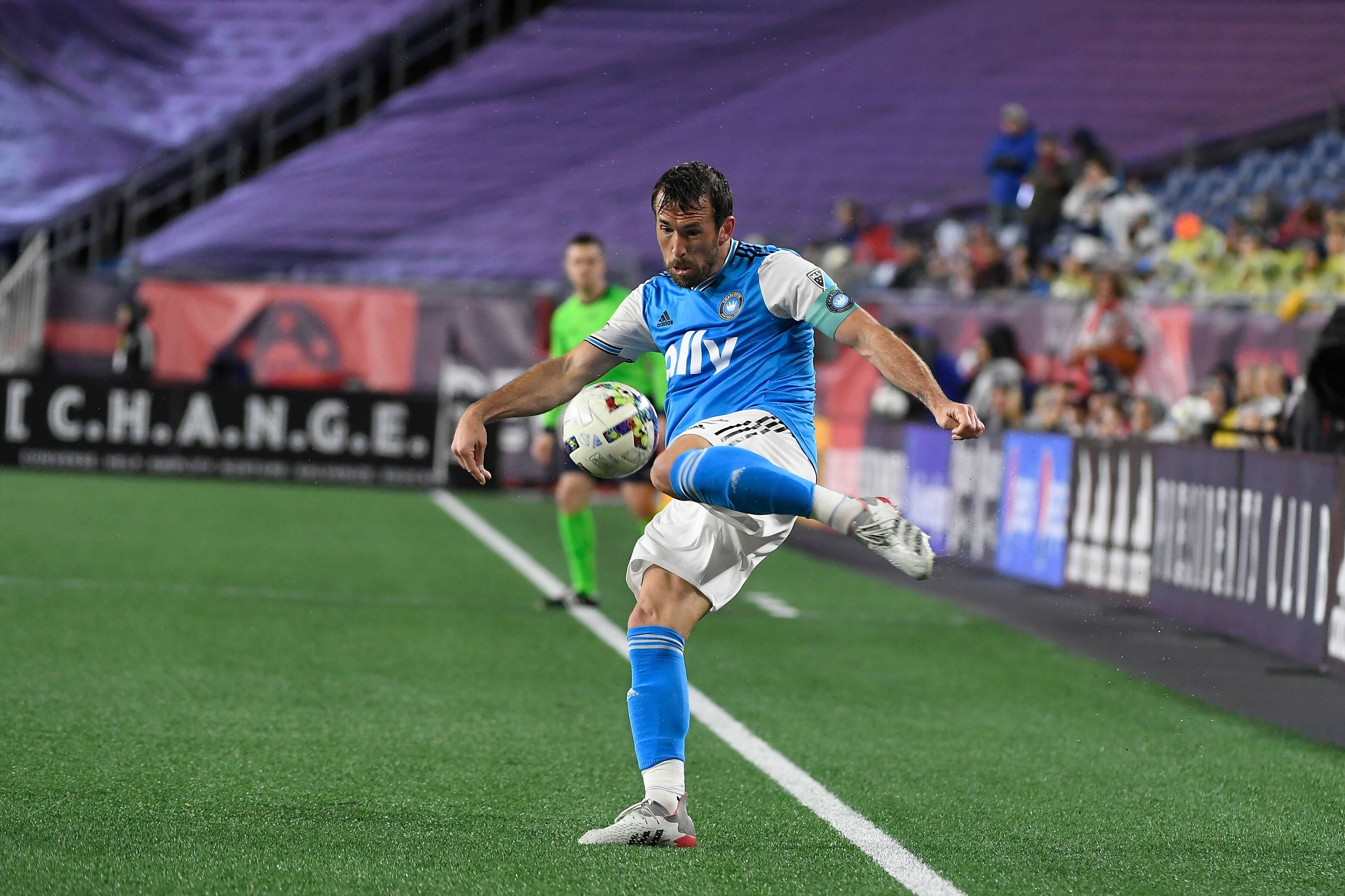 Christian Fuchs erzielte sein erstes MLS-Tor.