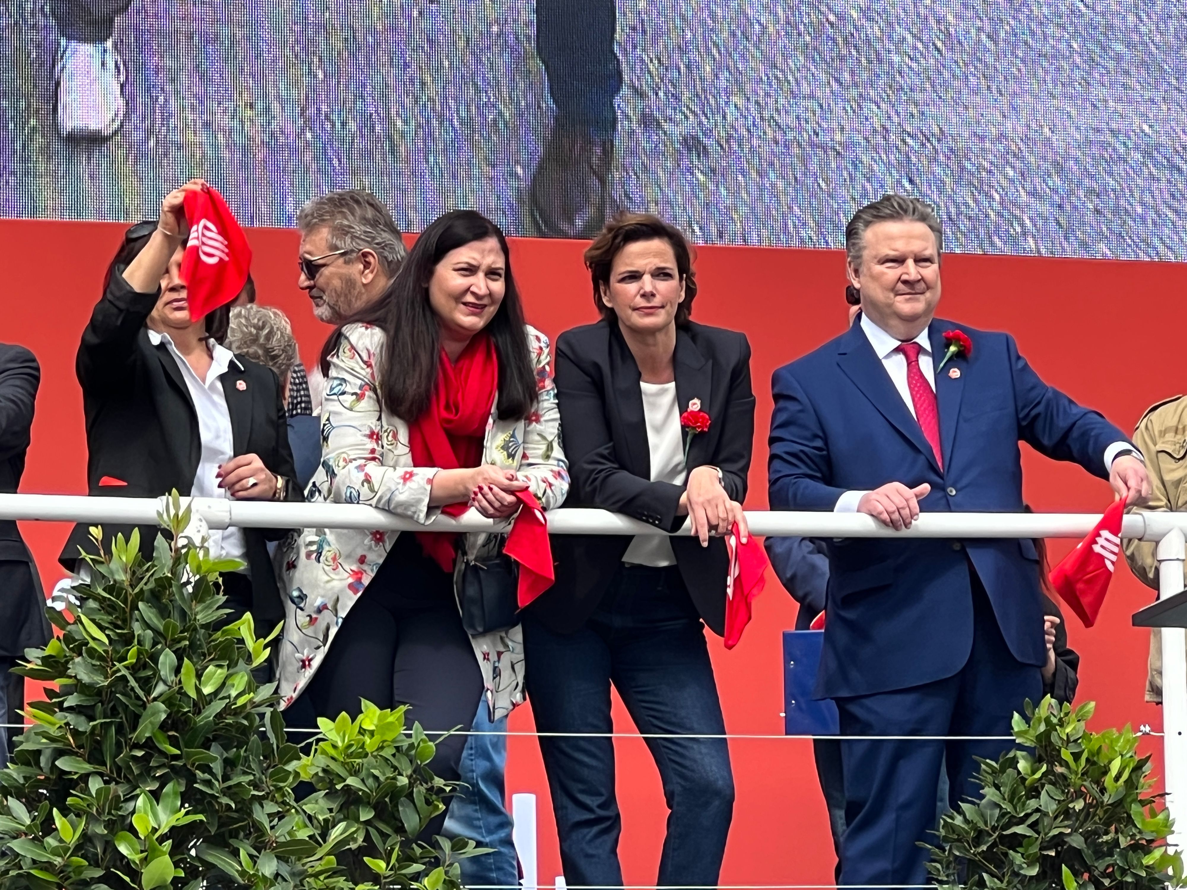 Mai-Aufmarsch der SPÖ in Wien