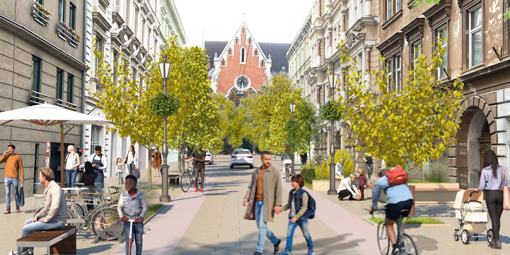 Argentinierstraße in Wien-Wieden wird neu gestaltet.