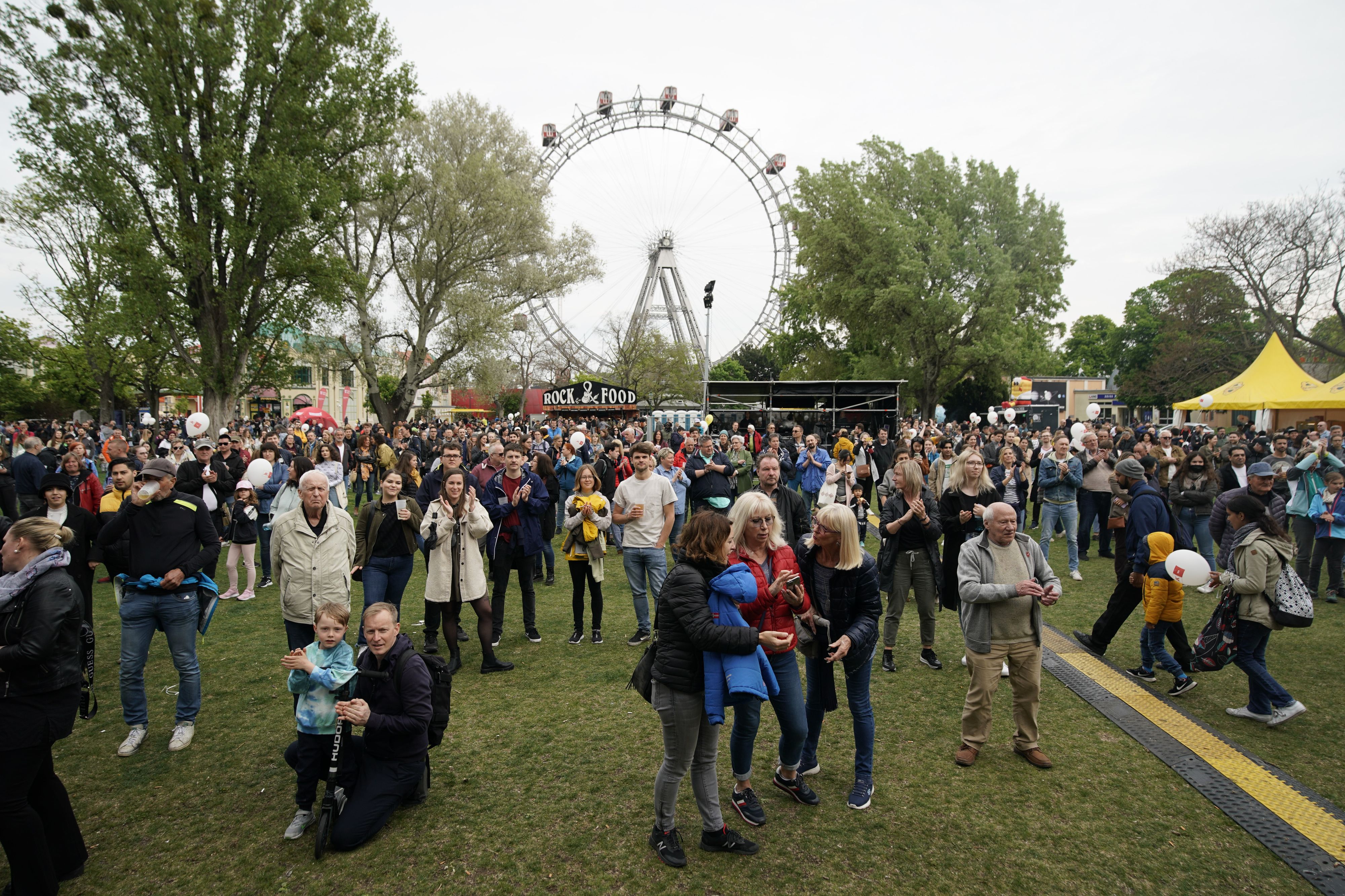 Im Prater steigt wieder das traditionelle Maifest.