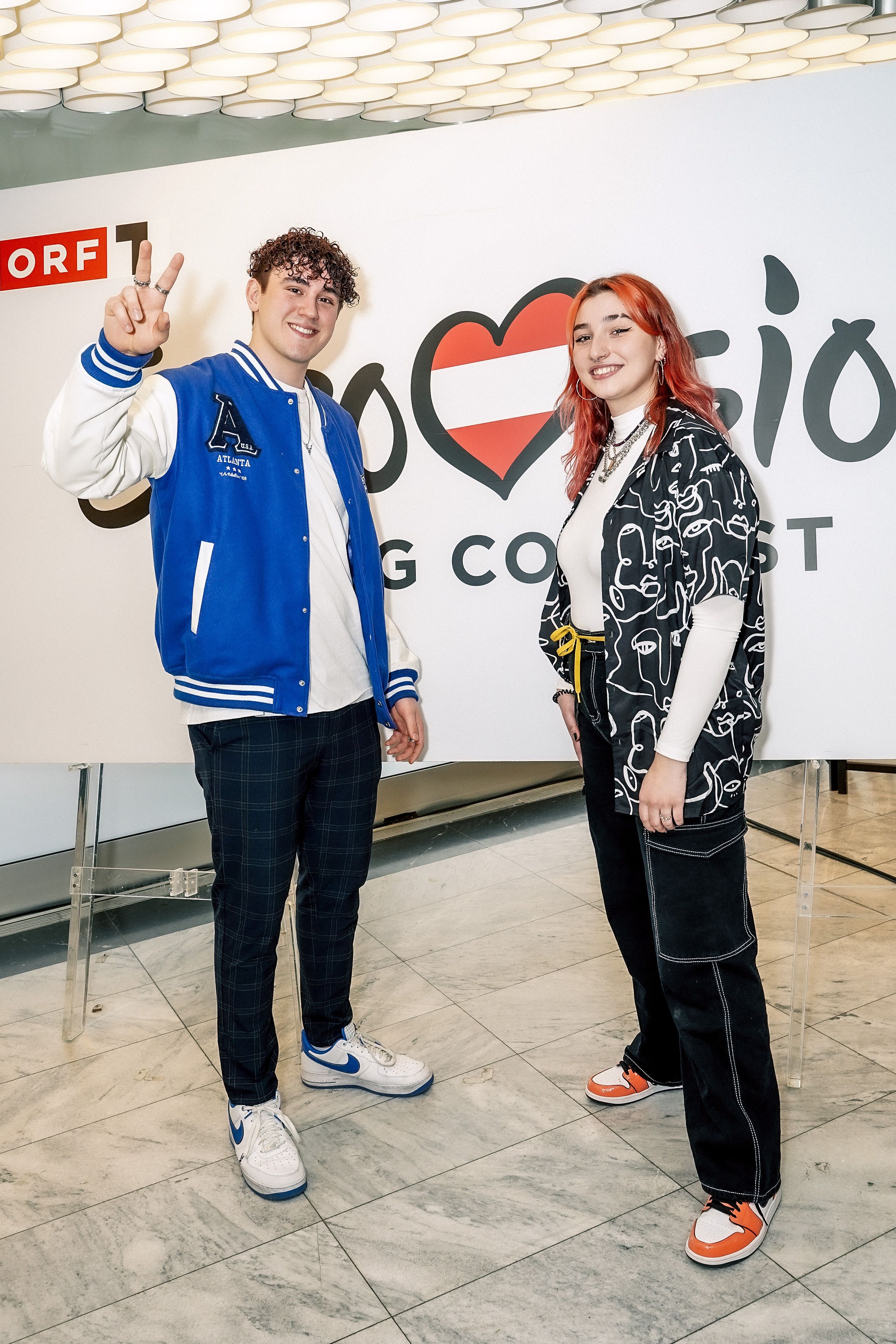 Luca LUM!X Michlmayr und Pia Maria Außerlechner