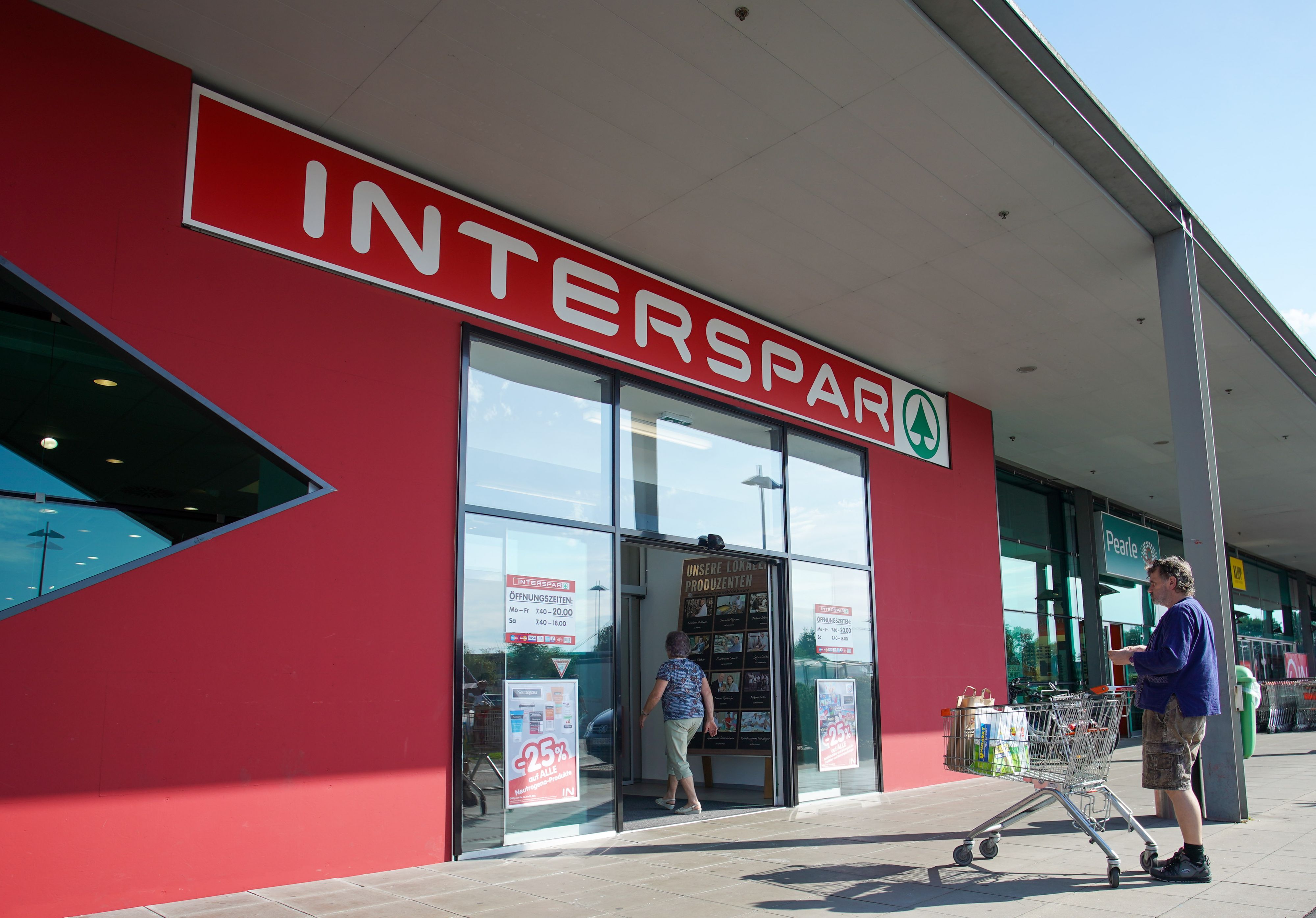 Eine Interspar-Filiale.
