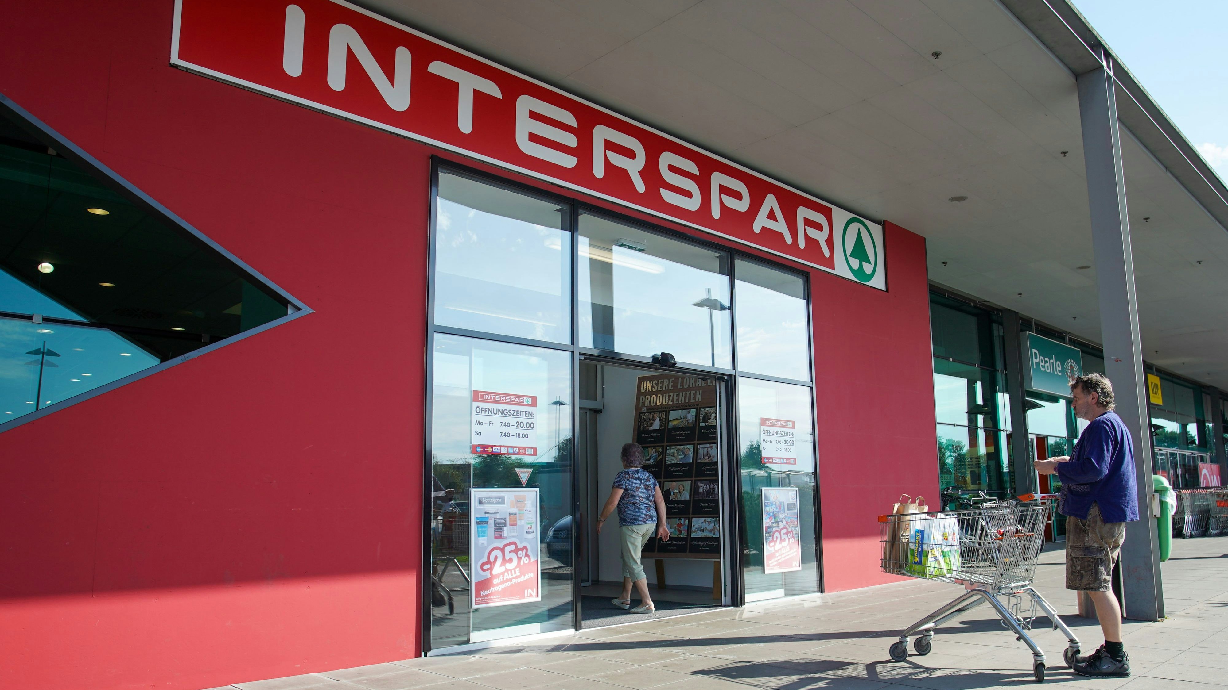 Eine Interspar-Filiale.