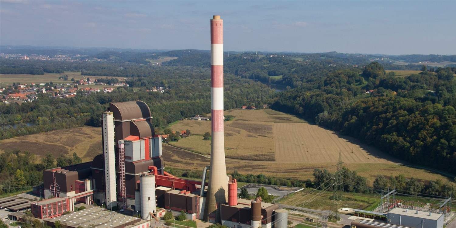 Das Fernheizkraftwerk Mellach (Stmk.) versorgt mit einer Leistung von 246 MW Graz mit Strom.