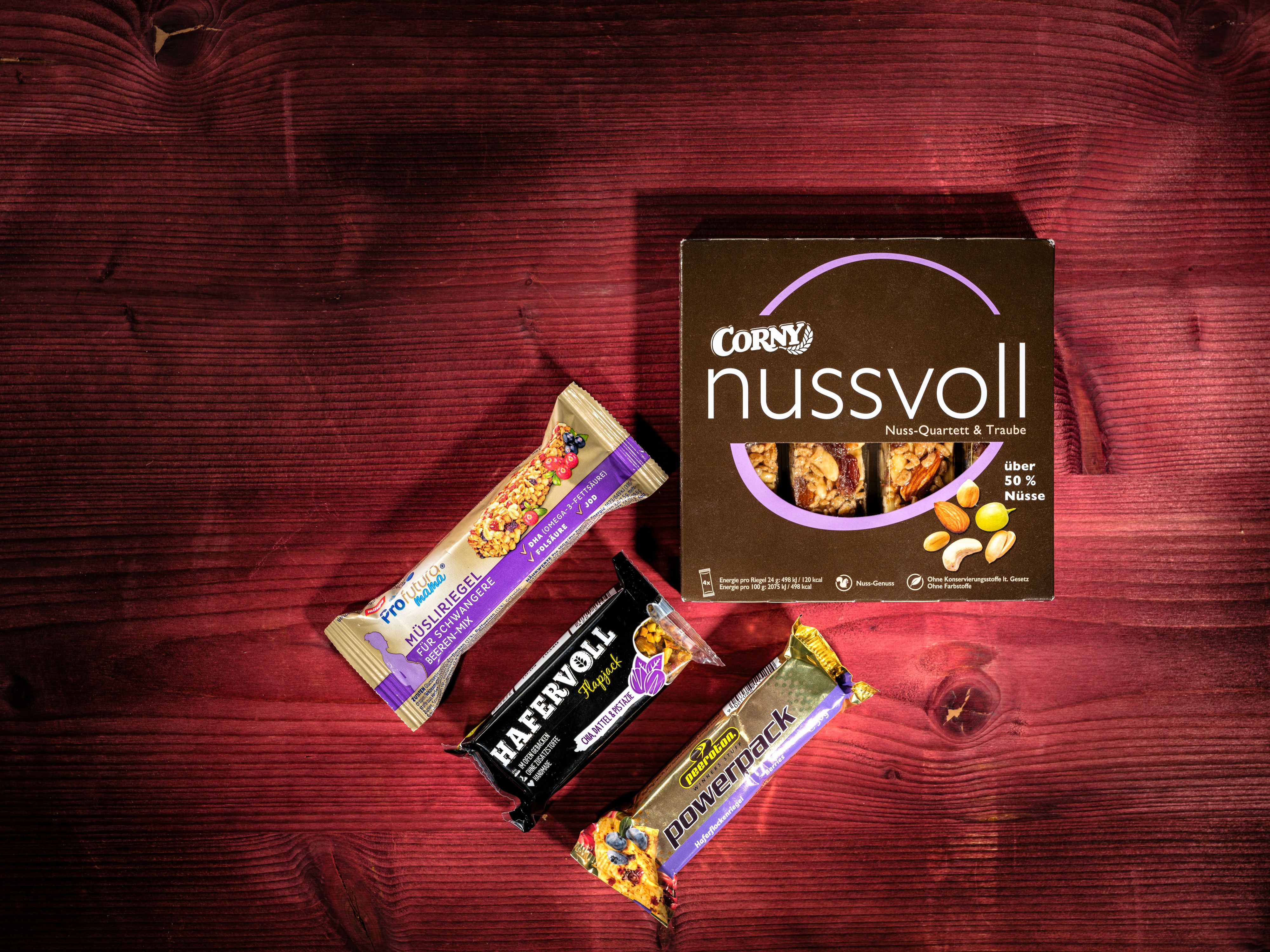 Im Test belastete Müsliriegel.