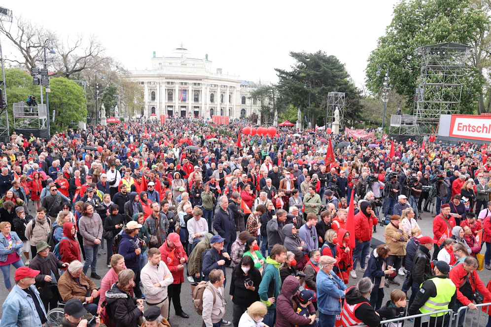 Am gestrigen 1. Mai feierte nicht nur die SPÖ den 