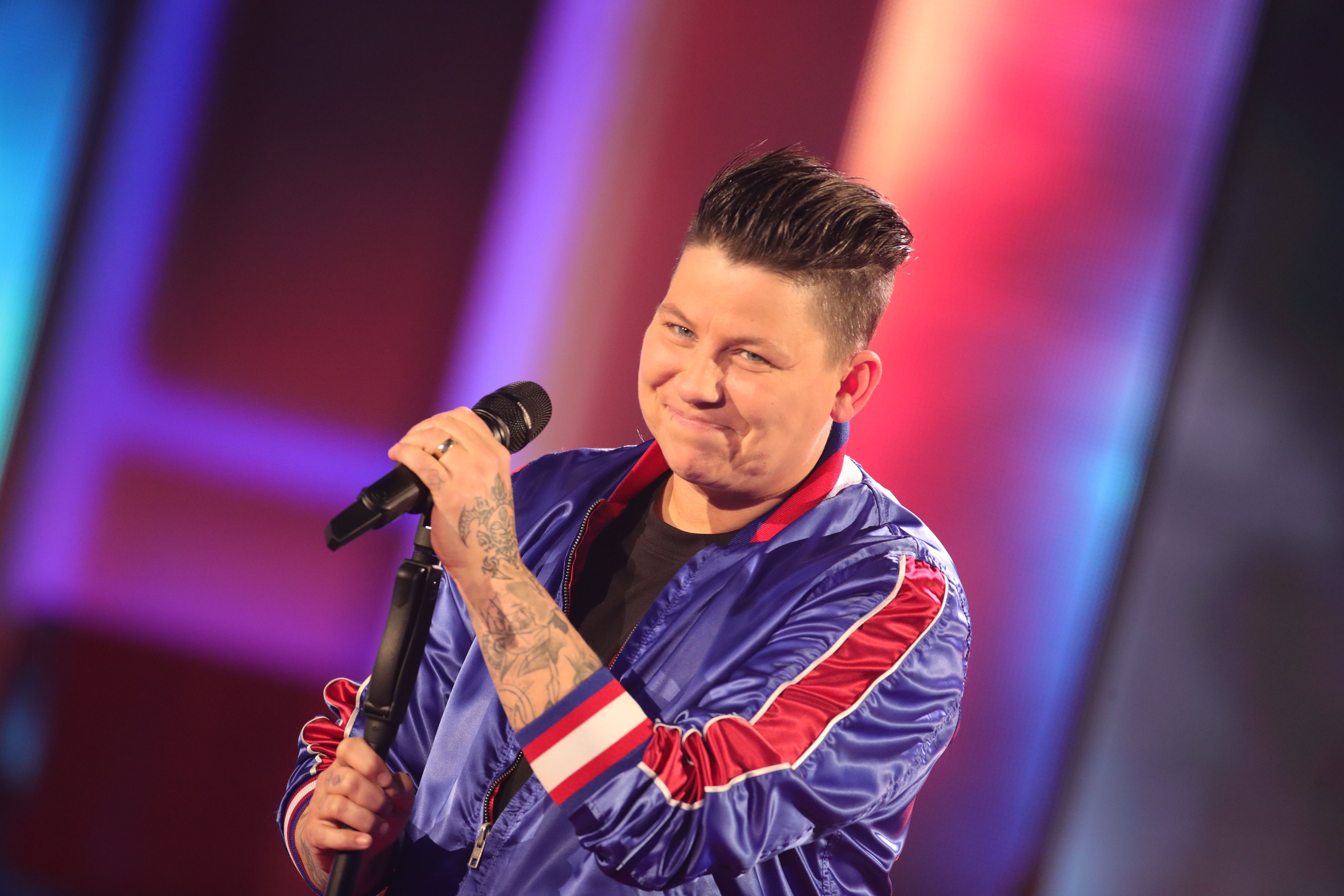 Kerstin Ott macht eine Pause.