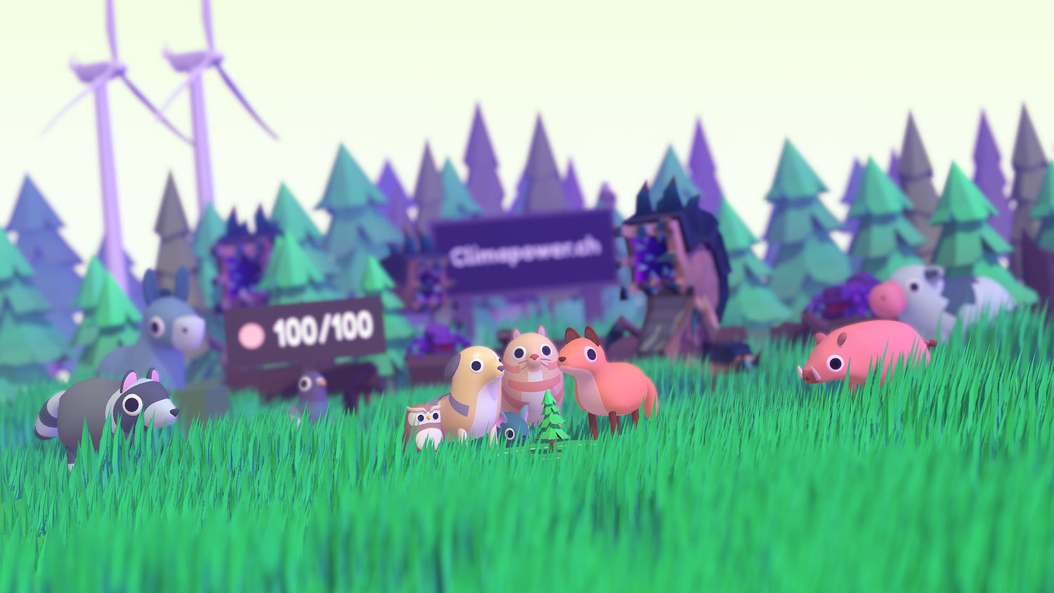 Das Handygame "Climapower" einer Schweizer Spielschmiede stößt konkrete Umweltprojekte an. 