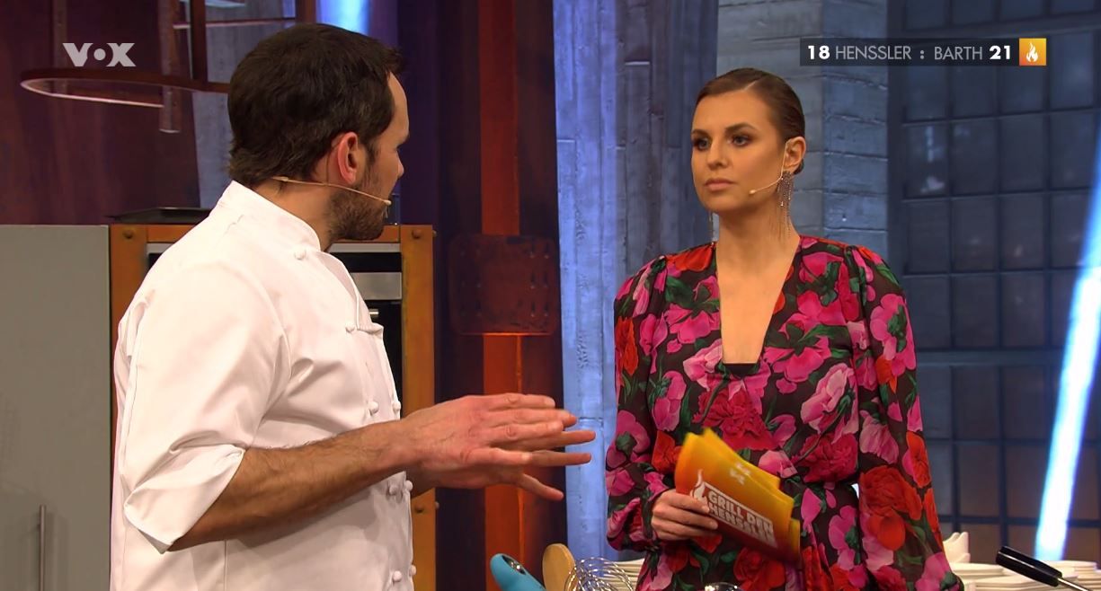 TV-Koch Steffen Henssler zuckt in seiner Show aus.