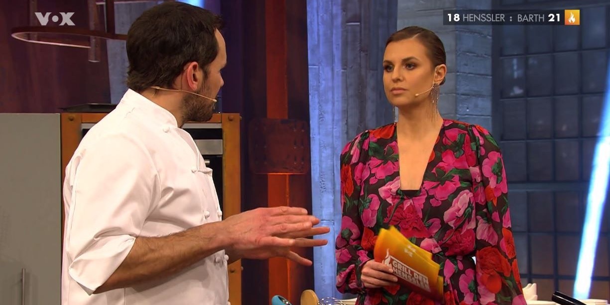 TV-Koch Steffen Henssler zuckt in seiner Show aus.