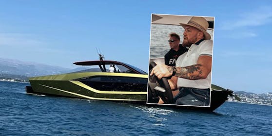 Conor McGregor mit seiner neuen Super-Yacht