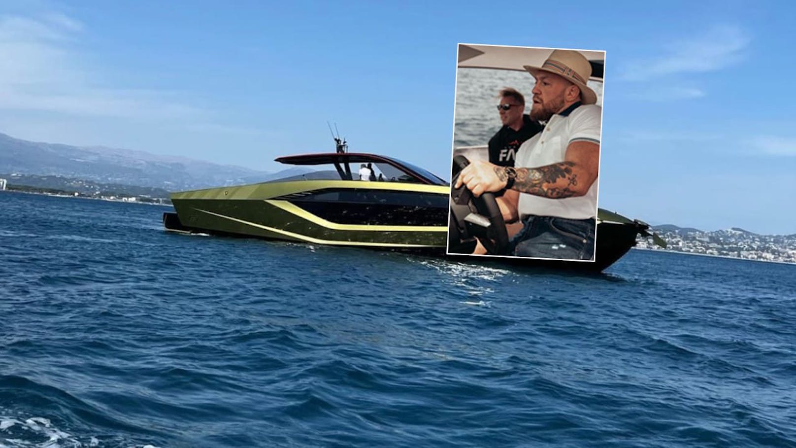 Superstar McGregor zeigt seine neue Lamborghini-Yacht