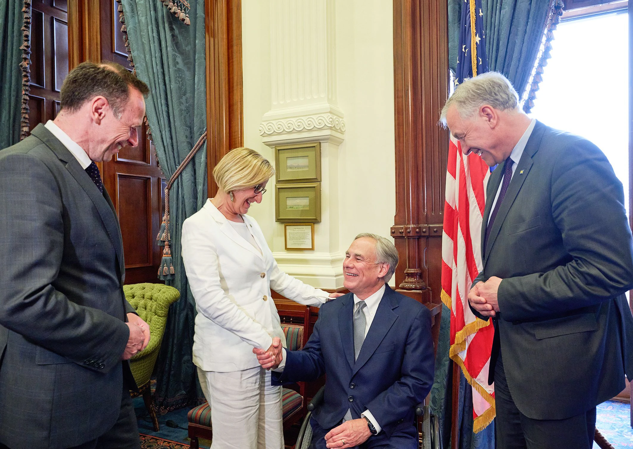 Eine Delegation, nö. Firmen, nö. Spitzenpolitiker und Landeshauptfrau Johanna Mikl-Leitner sind zu Gast in den USA