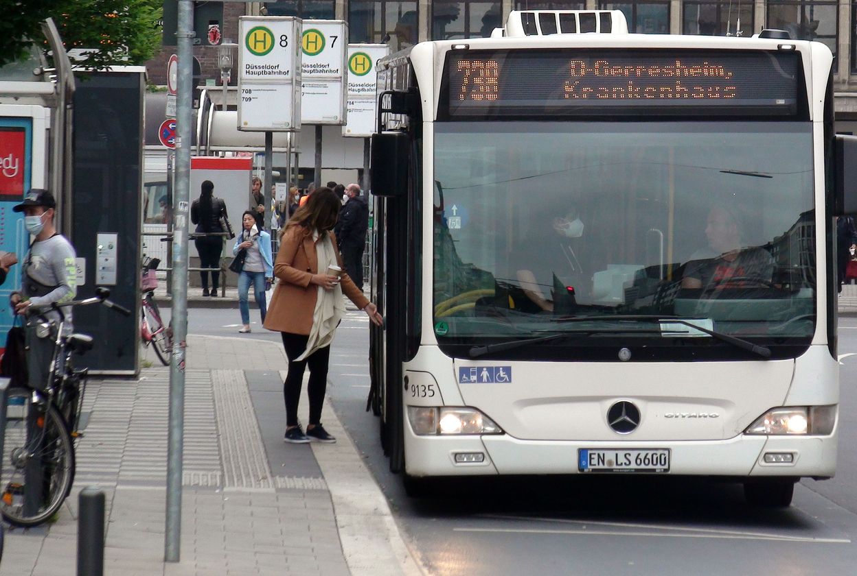 Der Vorfall ereignete sich in einem Bus.