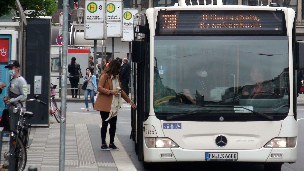 Der Vorfall ereignete sich in einem Bus.