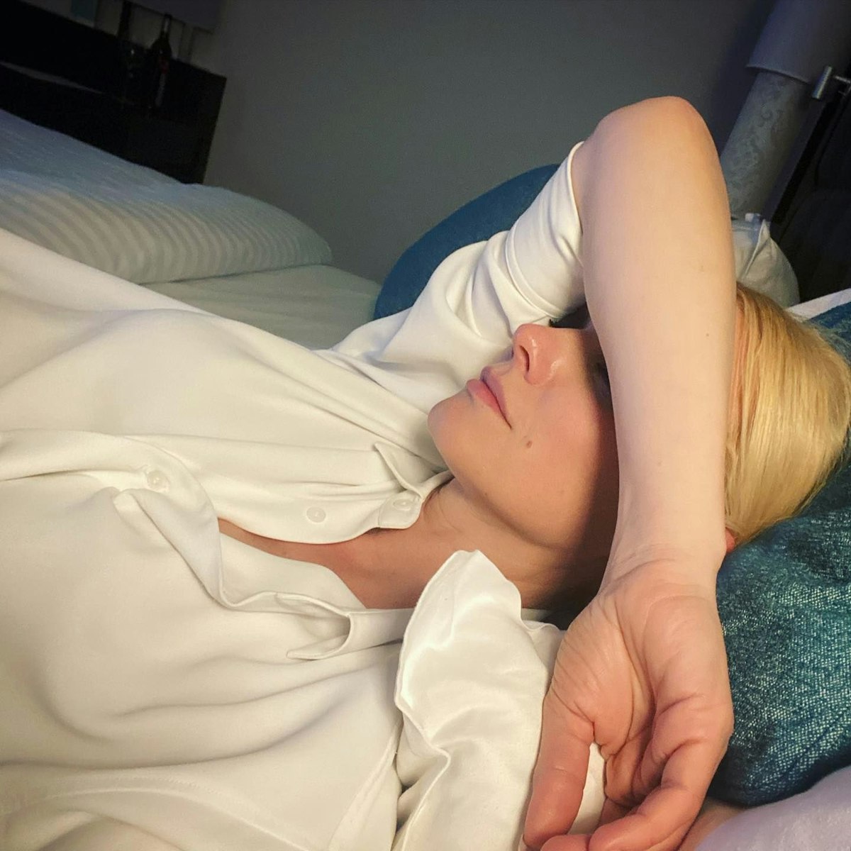 ...das zweite Foto - so sieht die Realität nach einem Shooting-Tag im Leben des Models aus. 