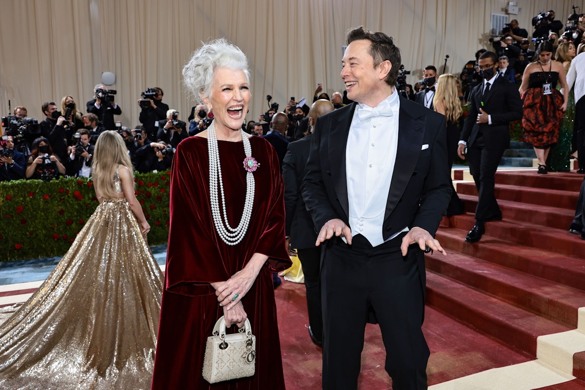 Elon Musk und seine Mutter Maye Musk