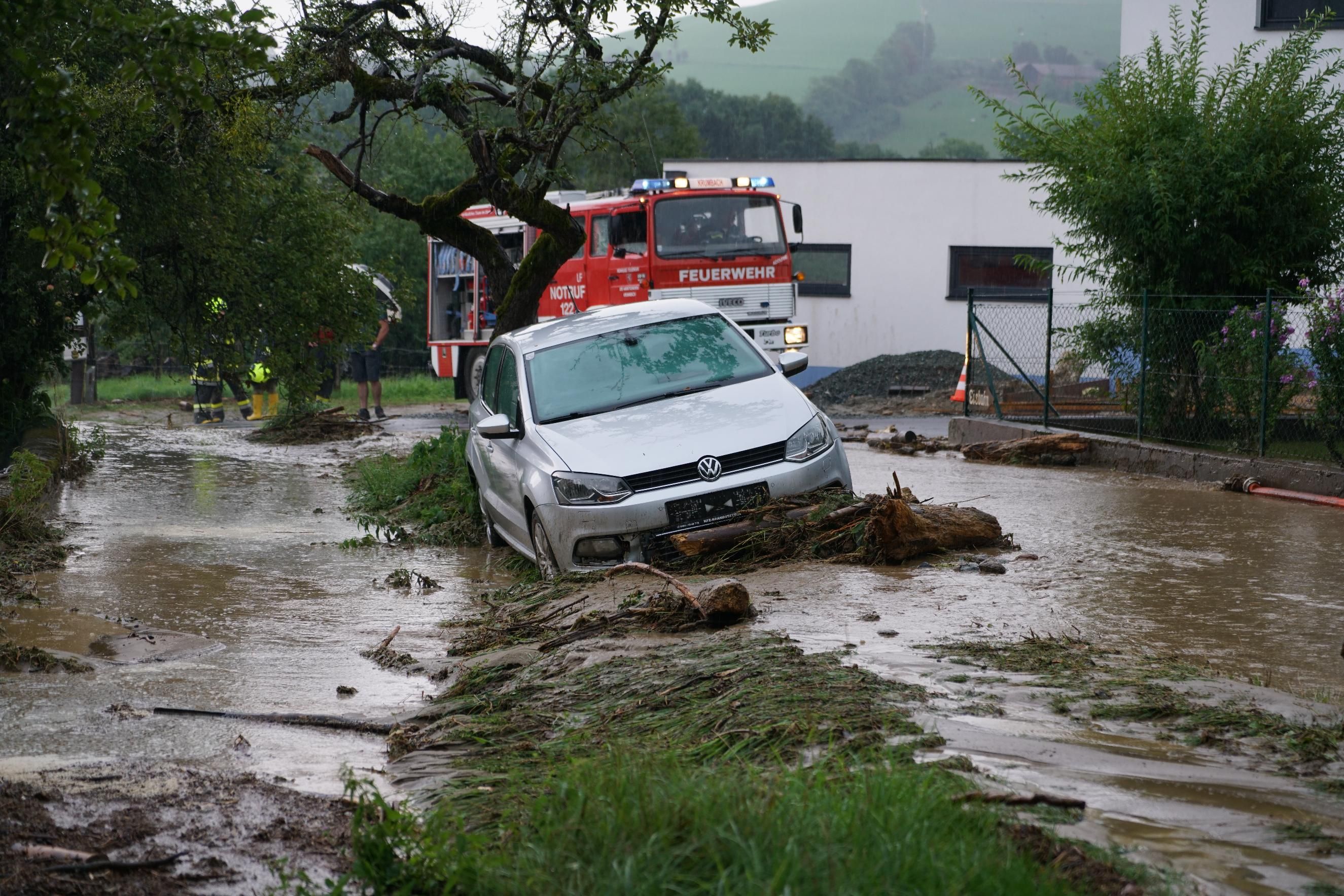 Unwetterschäden in Niederösterreich - hier im Raum Krumbach  (Archivfoto)