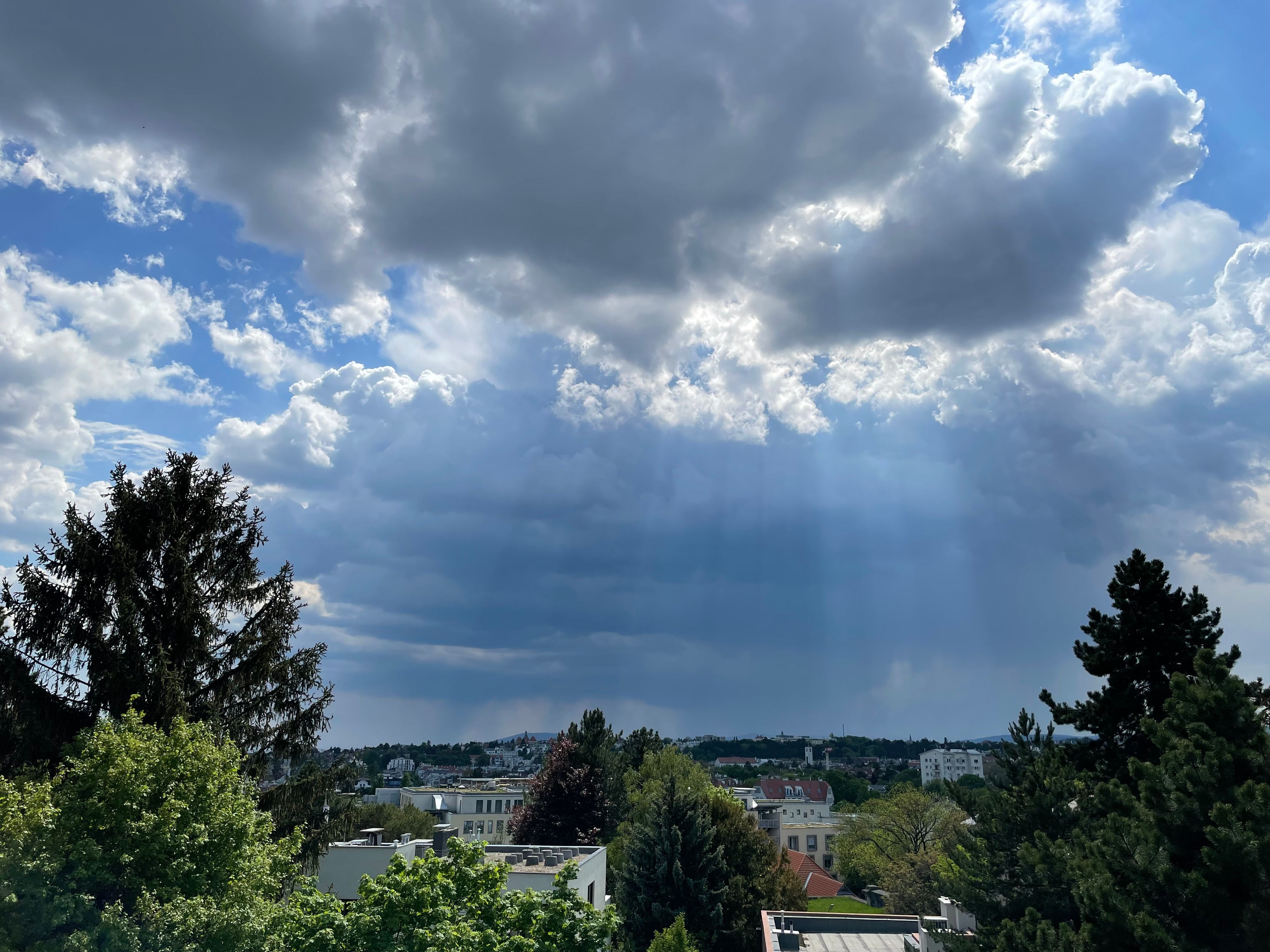 Lokale Gewitter sind nicht ausgeschlossen.