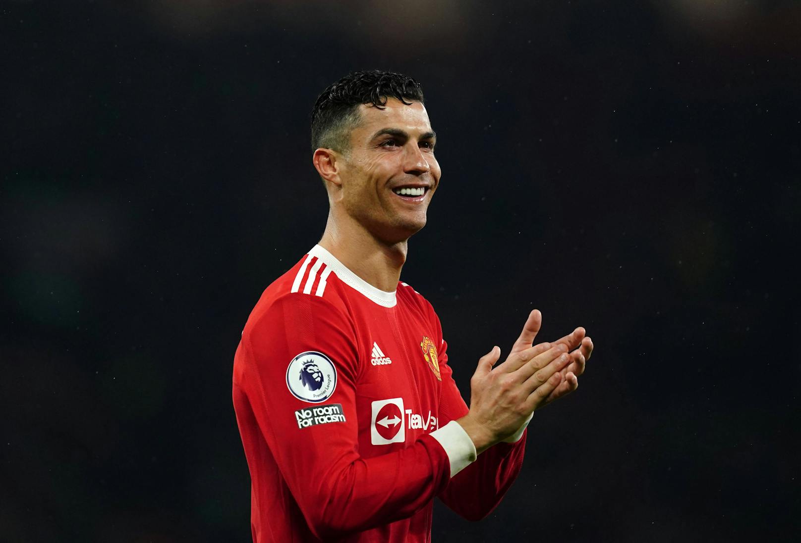 Cristiano Ronaldo deutet seinen Verbleib in Manchester an. 