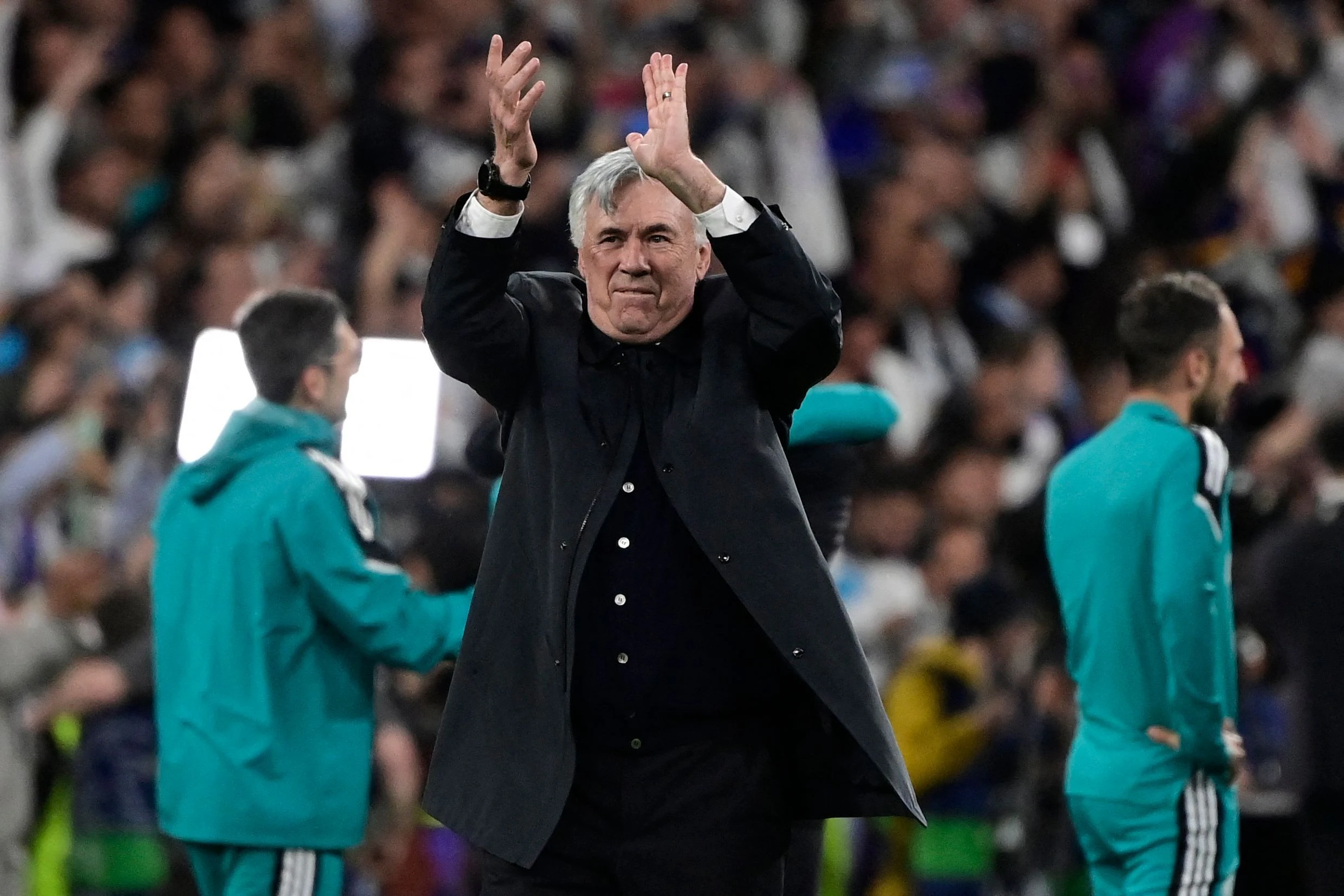 Der Finaleinzug trieb Carlo Ancelotti die Tränen in die Augen. 