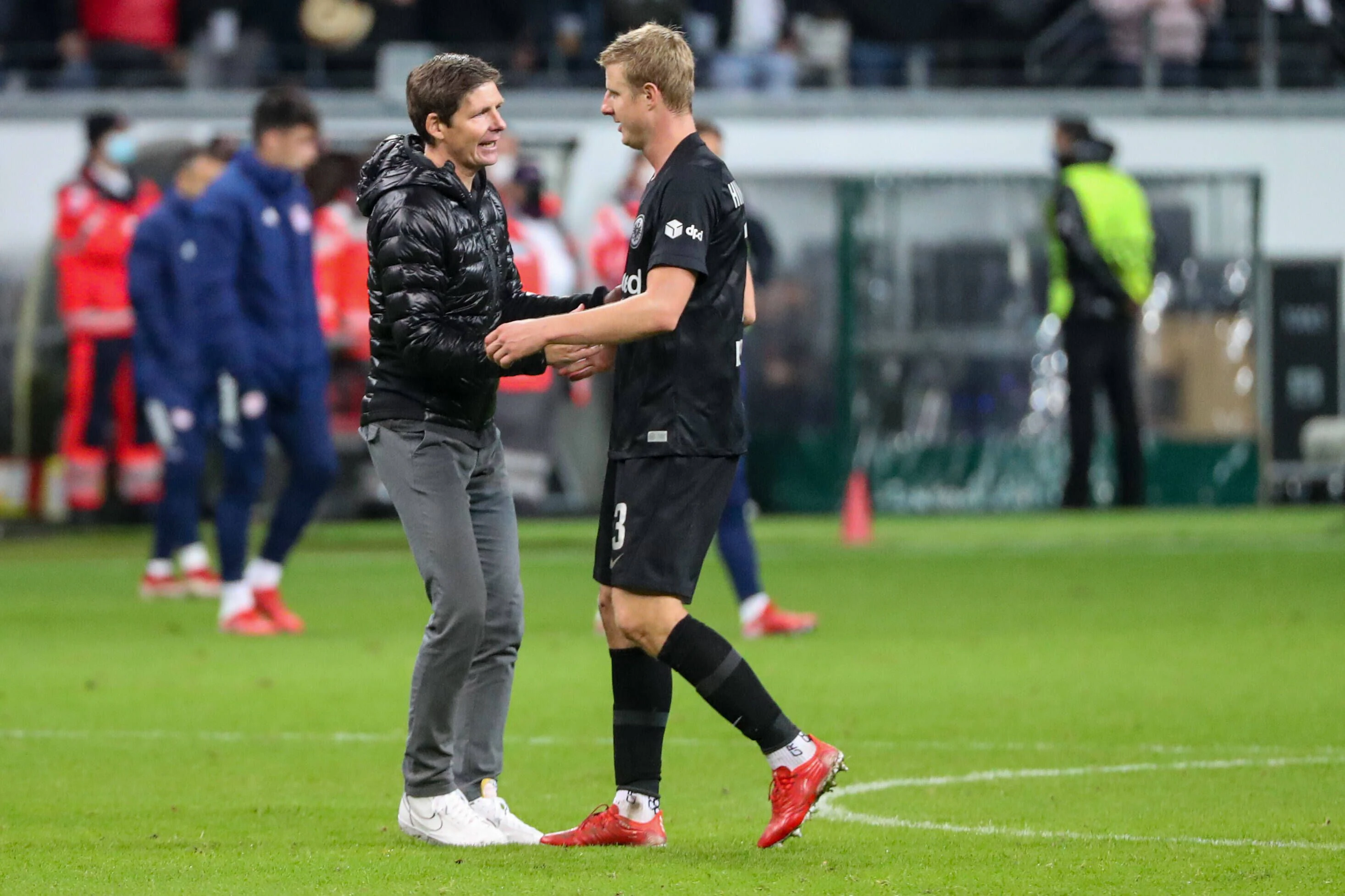 Oliver Glasner und Martin Hinteregger können ein achtes Europacup-Ticket für Deutschland erkämpfen. 