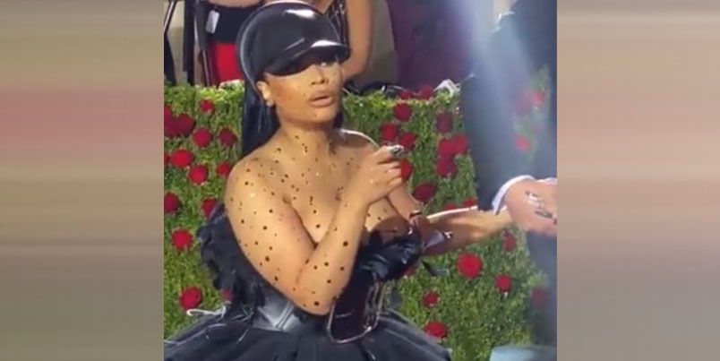 Nicki Minaj war nicht gut gelaunt.
