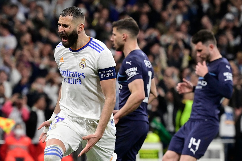 Karim Benzema schoss Real Madrid ins Endspiel. 