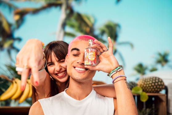 Be crazy, be silly, be different, be whatever – be you lautet das Motto des brandneuen Duft "4711 Remix Cologne Grapefruit".