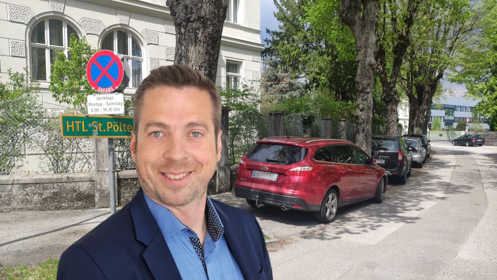 Otzelberger und Autos im Parkverbot im Hintergrund.