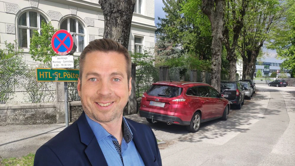 Otzelberger und Autos im Parkverbot im Hintergrund.
