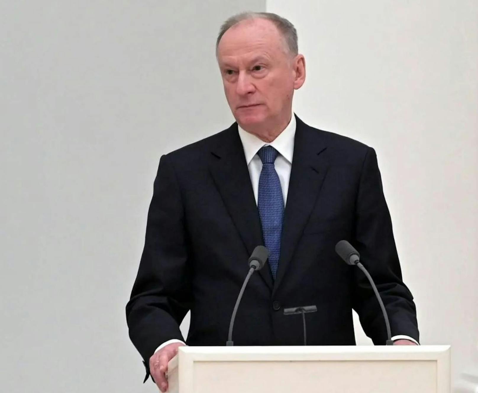 Der Hardliner unter den potenziellen Nachfolgern: Nikolai Platonowitsch Patruschew, Chef des russischen Sicherheitsrates. 