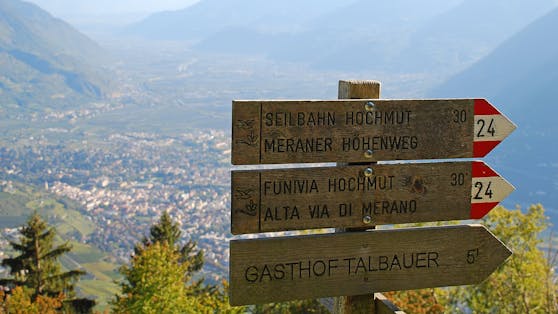 Der Meraner Höhenweg gehört zu den schönsten Panoramawegen Südtirols.