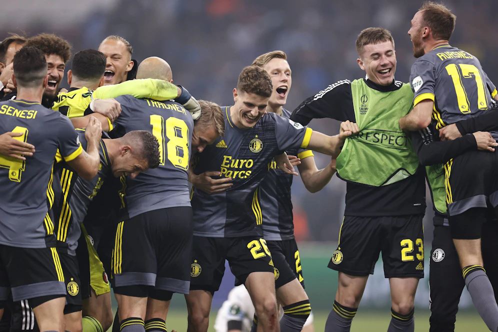 Feyenoord Rotterdam steht im Conference-League-Finale. 