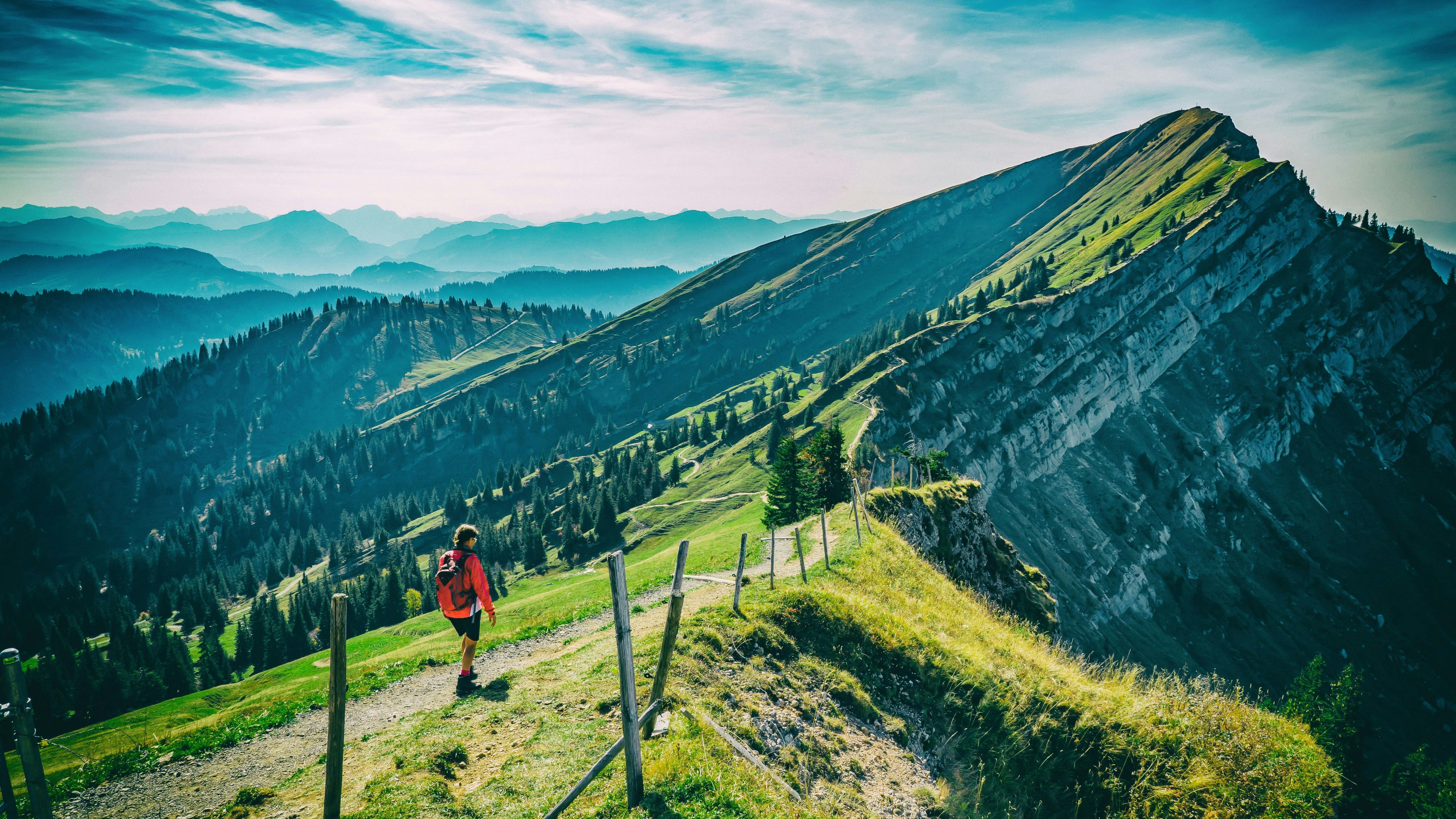 Der Heilbronner Höhenweg ist der höchste Höhen-Wanderweg Deutschlands.