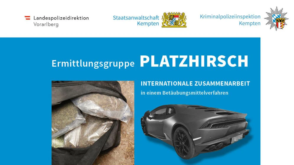 Organisierter Drogenring im Allgäu gesprengt