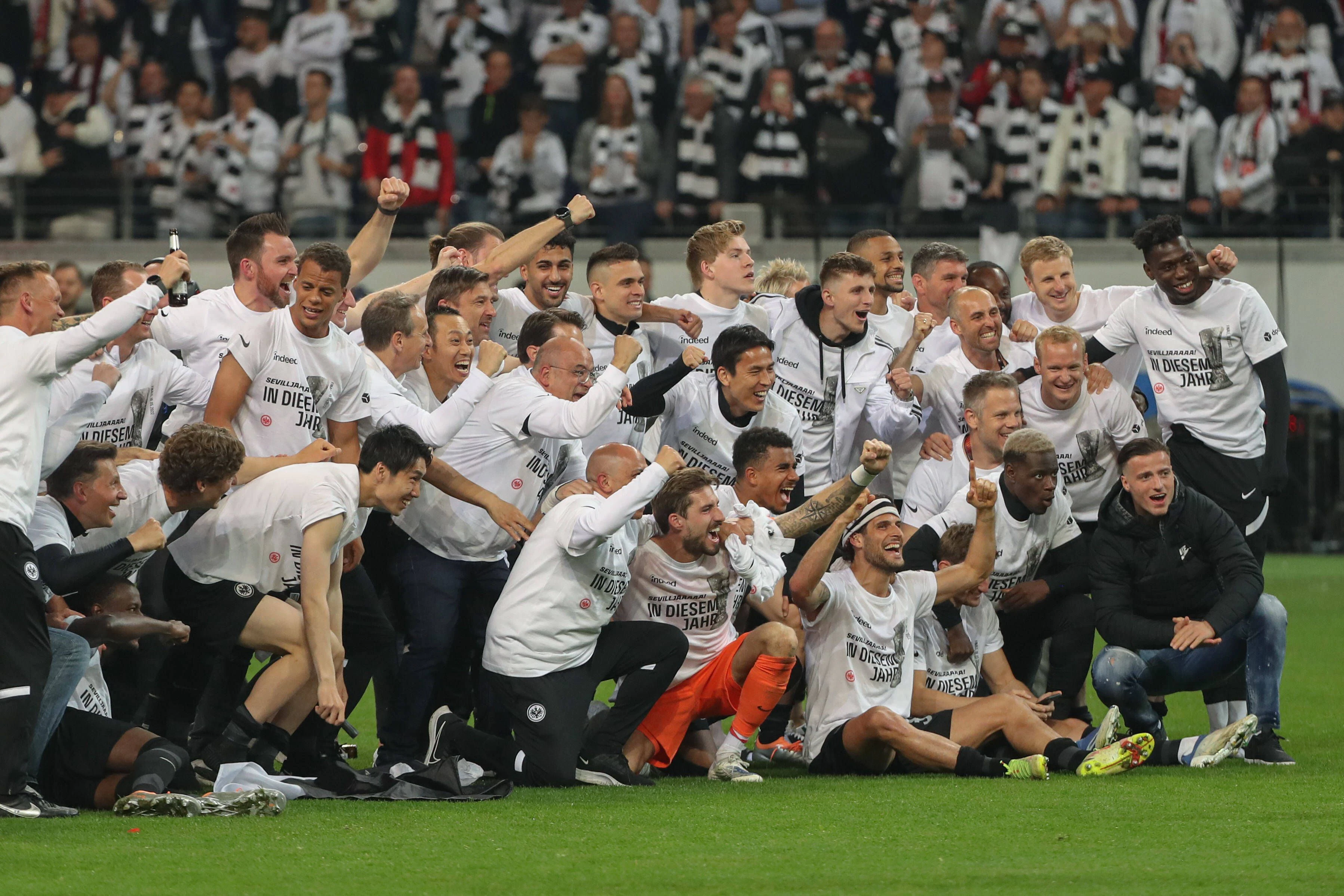 Eintracht Frankfurt steht im Finale der Europa League. 