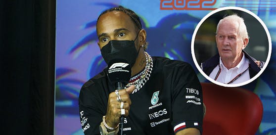 Lewis Hamilton schlägt gegen Marko zurück. 